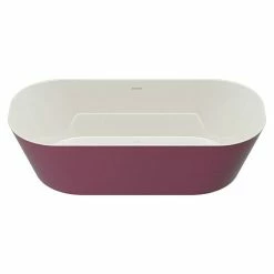 BAUHAUS Camargue Freistehende Badewanne Torino L X B: 170 X 80 Cm, 268 L, Sanitäracryl, Bordeaux/Weiß 12 BAUHAUS Camargue Freistehende Badewanne Torino L X B: 170 X 80 Cm, 268 L, Sanitäracryl, Bordeaux/Weiß -Bauhaus Geschäft 12 539