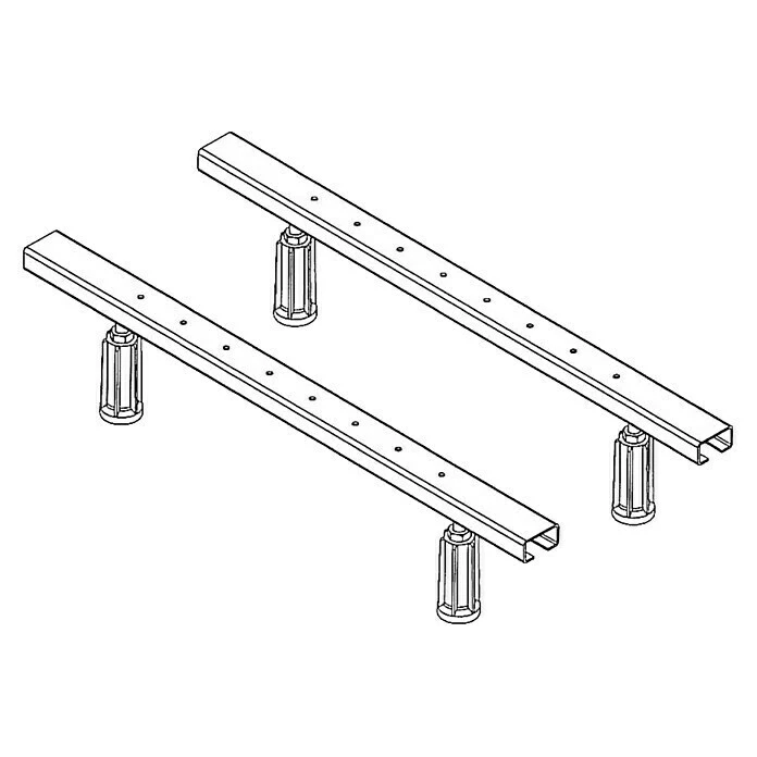 BAUHAUS Ottofond Badewannenfuß 2 Stk., Höhenverstellung: 110 Mm - 160 Mm 4 BAUHAUS Ottofond Badewannenfuß 2 Stk., Höhenverstellung: 110 Mm - 160 Mm – Bild 2