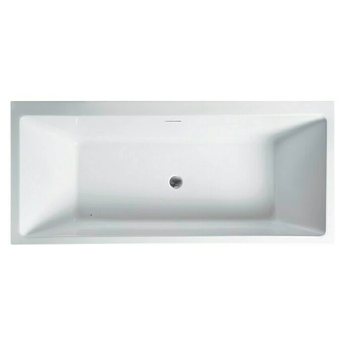 BAUHAUS Camargue Freistehende Badewanne Torino Cube L X B: 180 X 80 Cm, Sanitäracryl, Weiß 5 BAUHAUS Camargue Freistehende Badewanne Torino Cube L X B: 180 X 80 Cm, Sanitäracryl, Weiß – Bild 3