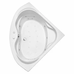 BAUHAUS Ottofond Whirlpool Maya 145 X 145 Cm, Sanitäracryl, Weiß