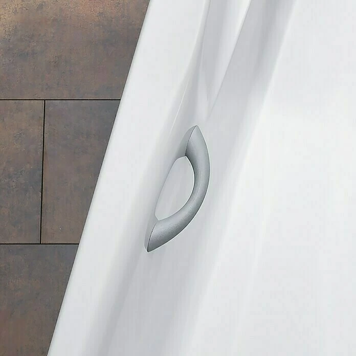BAUHAUS Ottofond Wannengriff Passend Für: Ottofond Badewanne Santos, Silber 3 BAUHAUS Ottofond Wannengriff Passend Für: Ottofond Badewanne Santos, Silber