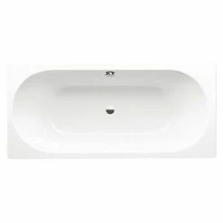 BAUHAUS Kaldewei Badewanne Classic Duo 105 170 X 70 Cm, Stahl-Email, Alpinweiß