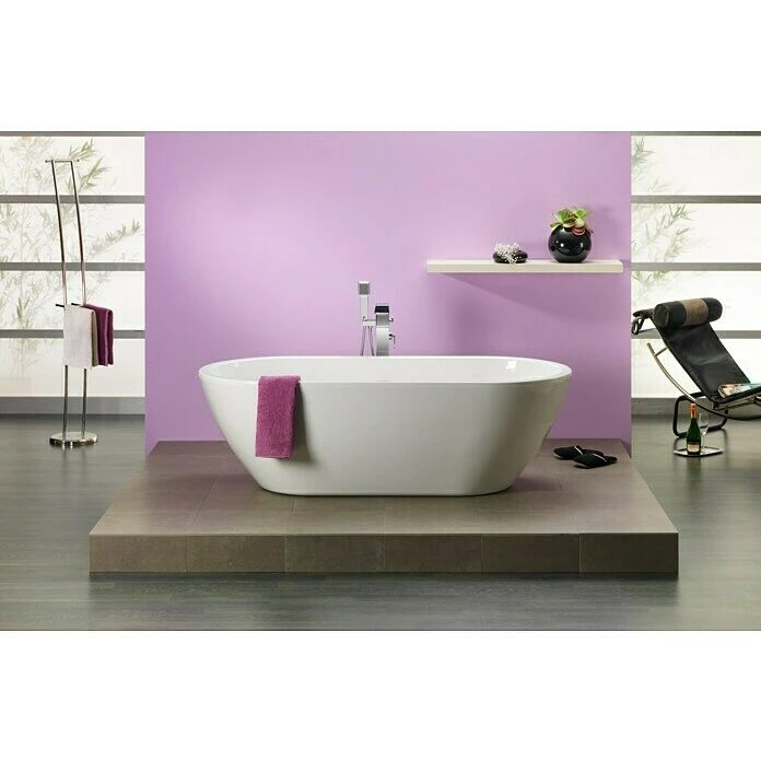 BAUHAUS Ottofond Freistehende Badewanne Dorado 190 X 90 Cm, Sanitäracryl, Weiß 5 BAUHAUS Ottofond Freistehende Badewanne Dorado 190 X 90 Cm, Sanitäracryl, Weiß – Bild 3