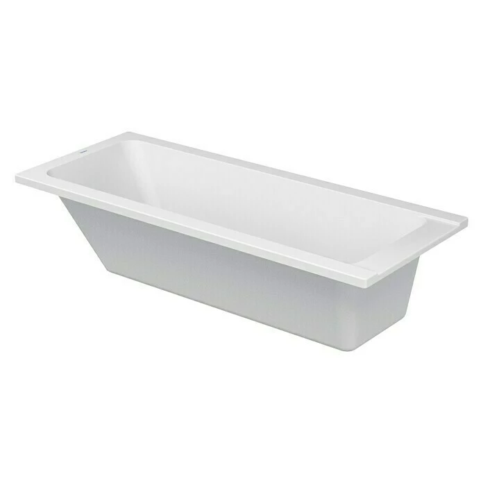BAUHAUS Duravit D-Code Badewanne 170 X 75 Cm, Ablauf: Mittig, Sanitäracryl, Weiß 4 BAUHAUS Duravit D-Code Badewanne 170 X 75 Cm, Ablauf: Mittig, Sanitäracryl, Weiß – Bild 2