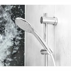 BAUHAUS Camargue Brausegarnitur Kjos Art Strahl: Kraftvoller Duschregen, Sanfter Duschregen Mit Luftsprudeltem Duschregen, Massagestrahl, Chrom 10 BAUHAUS Camargue Brausegarnitur Kjos Art Strahl: Kraftvoller Duschregen, Sanfter Duschregen Mit Luftsprudeltem Duschregen, Massagestrahl, Chrom -Bauhaus Geschäft 12 792