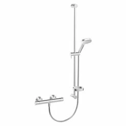 BAUHAUS Hansa Unita Brause-Set Lochabstand: 91,5 Cm, Chrom, ½″