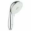 BAUHAUS Grohe Tempesta Rustic Handbrause 100 Anzahl Funktionen: 4, 9,5 L/min Bei 3 Bar, Chrom