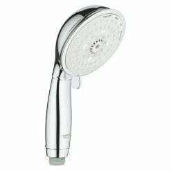 BAUHAUS Grohe Tempesta Rustic Handbrause 100 Anzahl Funktionen: 4, 9,5 L/min Bei 3 Bar, Chrom