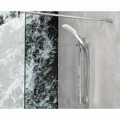 BAUHAUS Mixomat Brausegarnitur Gulfoss Art Strahl: Sanfter Duschregen, Chrom/Weiß 9 BAUHAUS Mixomat Brausegarnitur Gulfoss Art Strahl: Sanfter Duschregen, Chrom/Weiß -Bauhaus Geschäft 12 832