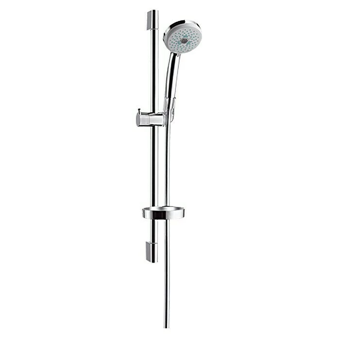 BAUHAUS Hansgrohe Brausegarnitur Croma 100 Multi Jet Lochabstand: 62,5 Cm, Anzahl Funktionen: 3 Stk., Verchromt 3 BAUHAUS Hansgrohe Brausegarnitur Croma 100 Multi Jet Lochabstand: 62,5 Cm, Anzahl Funktionen: 3 Stk., Verchromt