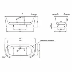 BAUHAUS Ottofond Badewanne Siesta 165 X 75 Cm, Sanitäracryl, Weiß 7 BAUHAUS Ottofond Badewanne Siesta 165 X 75 Cm, Sanitäracryl, Weiß -Bauhaus Geschäft 12 90