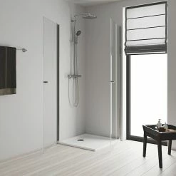 BAUHAUS Grohe Duschsystem 250 Mit Thermostatarmatur, Lochabstand: 101,6 Cm, Anzahl Strahlarten: 2 Stk., Chrom 11 BAUHAUS Grohe Duschsystem 250 Mit Thermostatarmatur, Lochabstand: 101,6 Cm, Anzahl Strahlarten: 2 Stk., Chrom -Bauhaus Geschäft 12 951